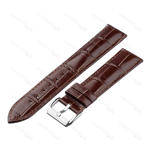 Картинка ARMO 4902 - ремешок для часов коричневый, кожа, аллигатор