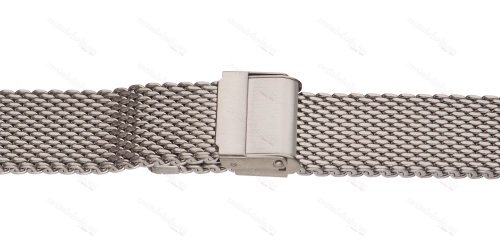 Картинка INOX PLUS M-414 Mate Stainless steel - браслет для часов сталь матовая, сталь, Китай