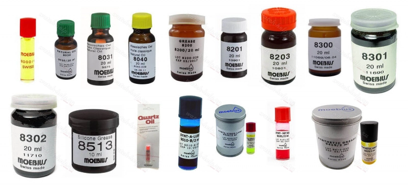 Масла для часовых механизмов