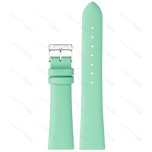 Картинка Stailer 5998 Original - ремешок для часов зелёный, кожа, гладкий, Германия