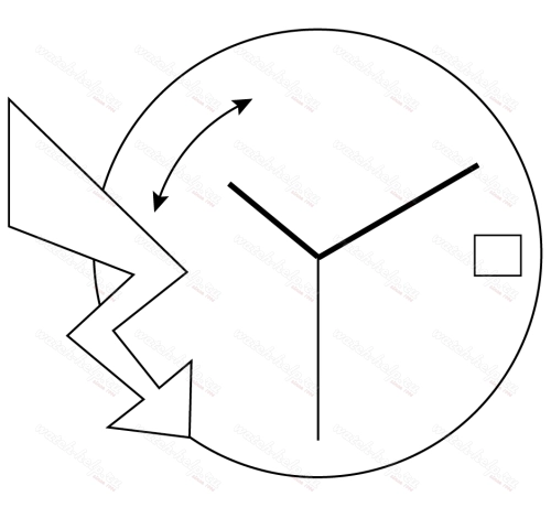 Картинка ETA 252.611 - механизм для часов кварцевый 11 ½, Швейцария